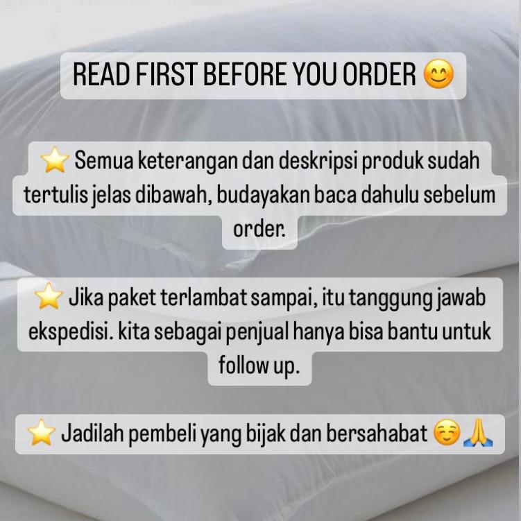 Pelindung Bantal dan Guling Firts class (PILLOW AND BOLSTER PROTECTOR)