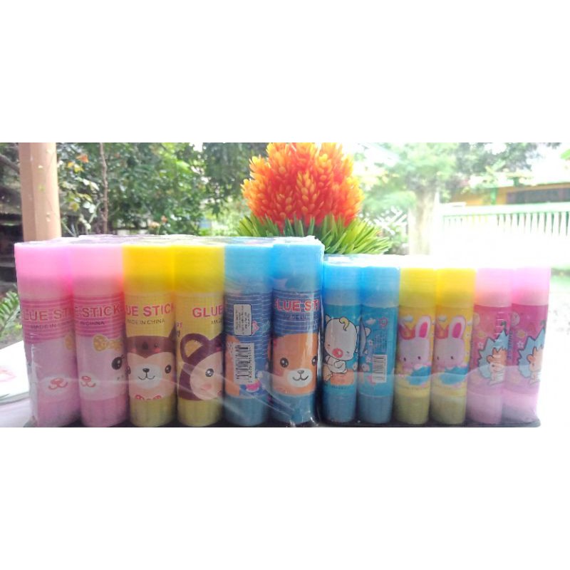 (10g) LEM KERTAS LEM STICK MURAH LEM KERTAS KECIL 10g GLUE STICK / GLUE STICK FANCY LEM KERTAS STIK