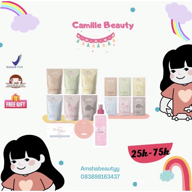 {READY} CAMILLE BEAUTY MASK MASKER CAMILLE JAMBI MASKER CAMILLE TERMURAH JAMBI MASKER CAMILLE BODY S