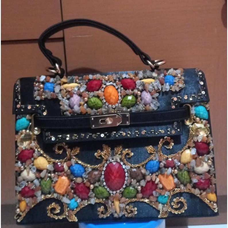 tas pesta payet batu model terbaru