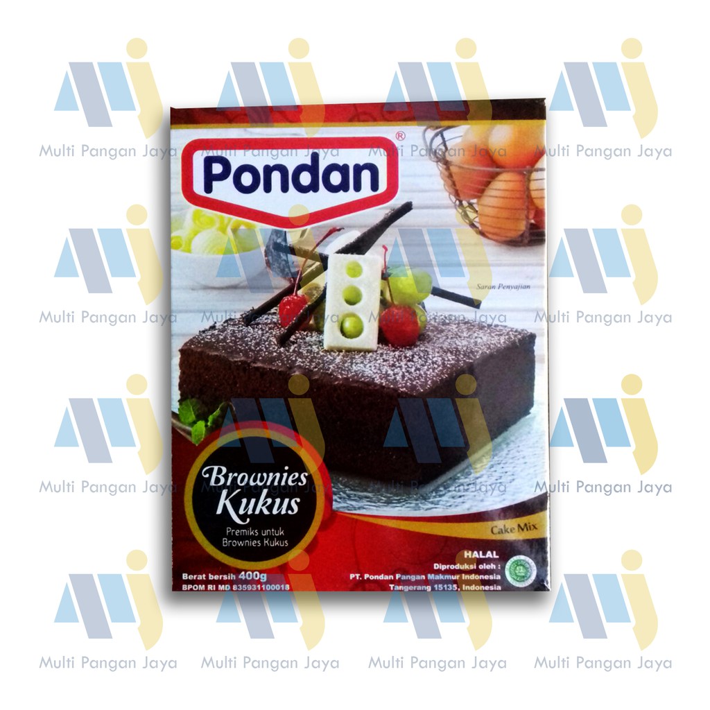 

PONDAN Brownies kukus 400 Gram