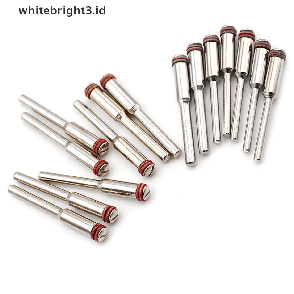 (whitebright3.id) 5pcs / Set Sekrup mandrel 3mm / 2.35mm / 3.175mm Untuk Alat Pertukangan