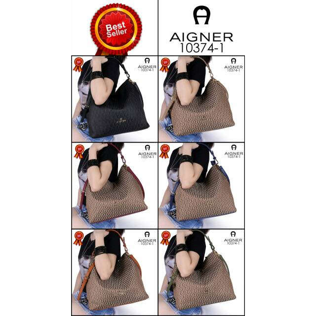 Aigner Zoe Hobo Bag 10374-1