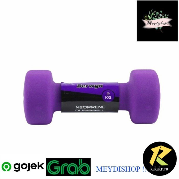 Berwyn Dumbbell Neoprene 2 Kg / Berwyn Barbel Neoprene