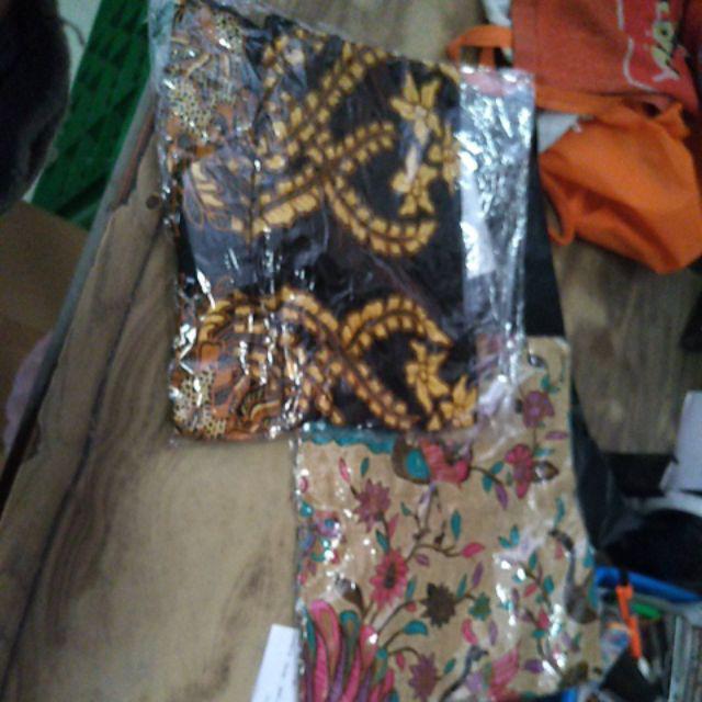 Dt Collection -atasan Blouse Batik  Cewek Tenun Sarimbit Motif Merak