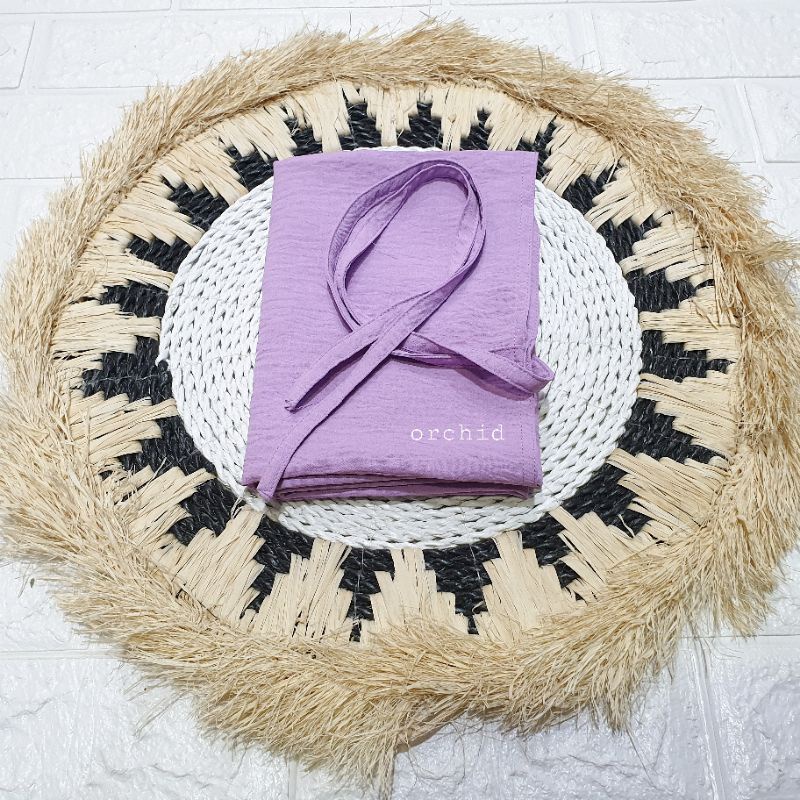Bergo Crincle/ Gummy Bergo Instan Crincle-Orchid