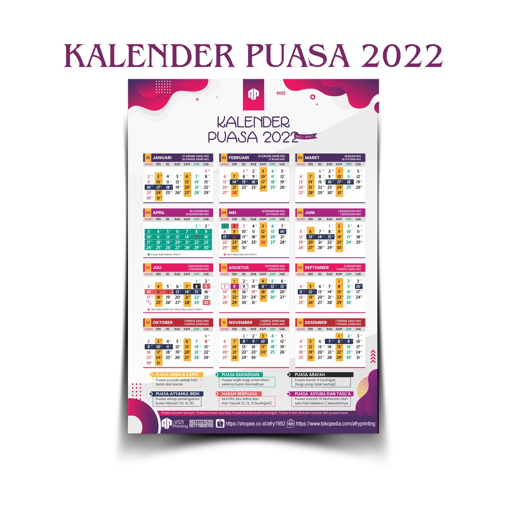 

Kalender Puasa 2025 terbaru Murah dan berkualitas
