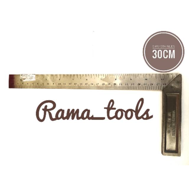 Sikuan besi atau diamond brand 30cm