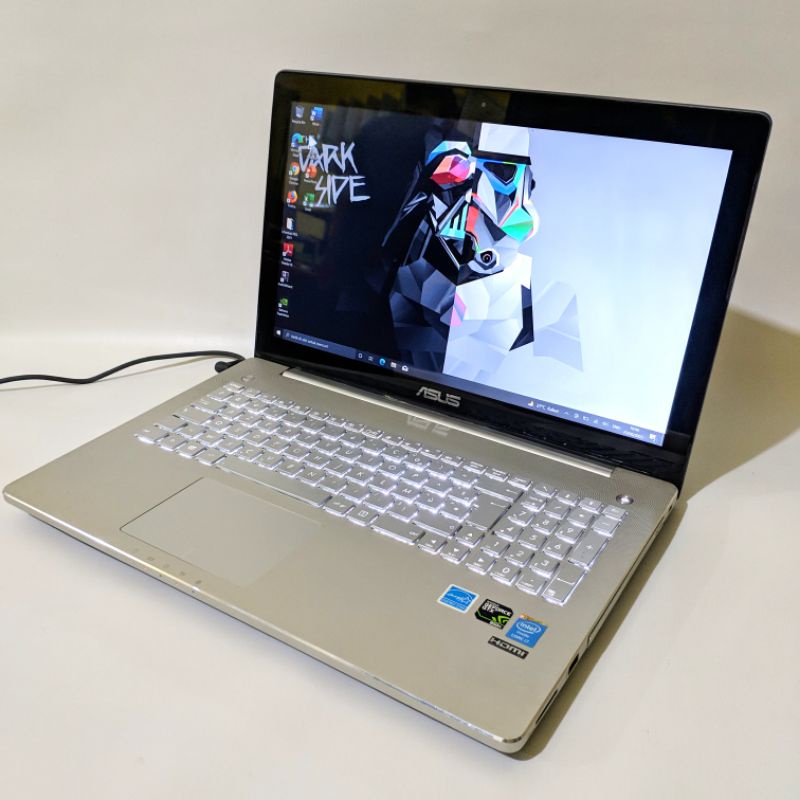 laptop gaming Touchscreen asus N550Jv - core i7 8core - ram 16gb - ssd 512gb - dual vga Nvidia GT 750m