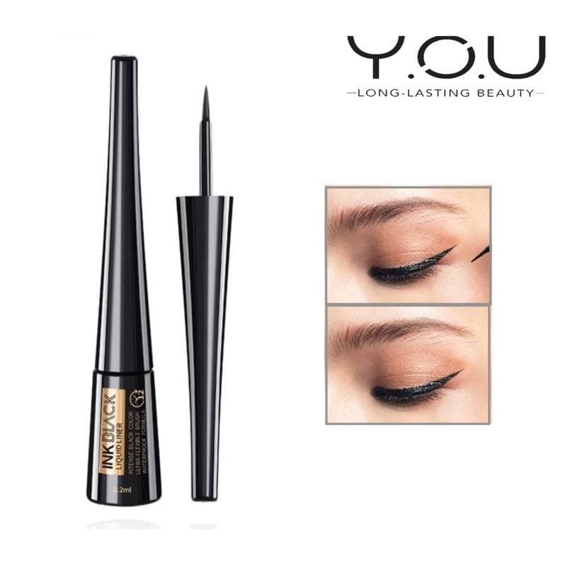 YOU-INK BLACK LIQUID LINER (EYELINER) 2.2ml