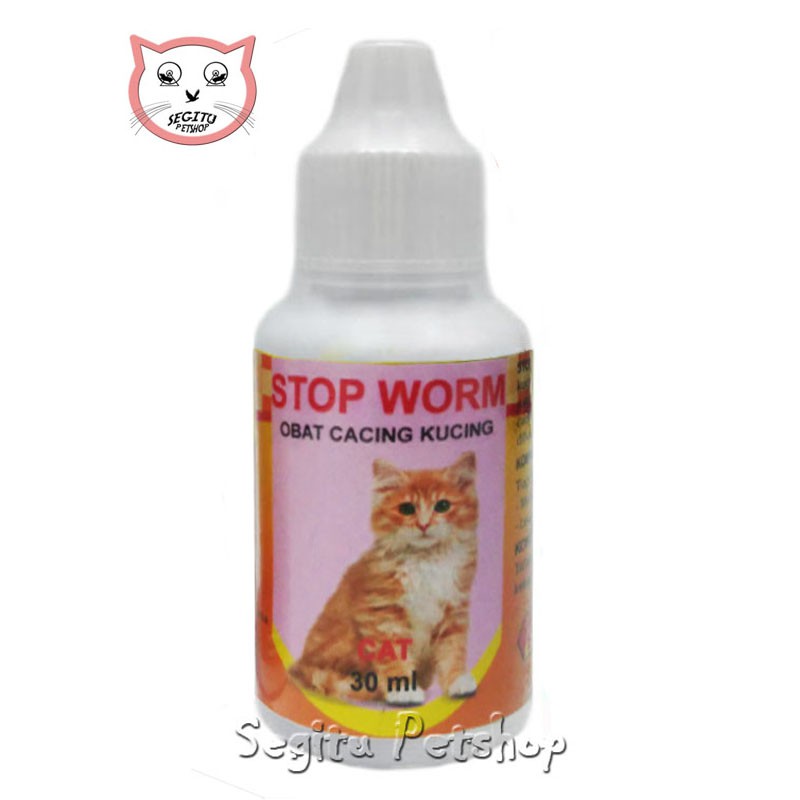 OBAT CACING KUCING CACINGAN LARVA STOP WORM