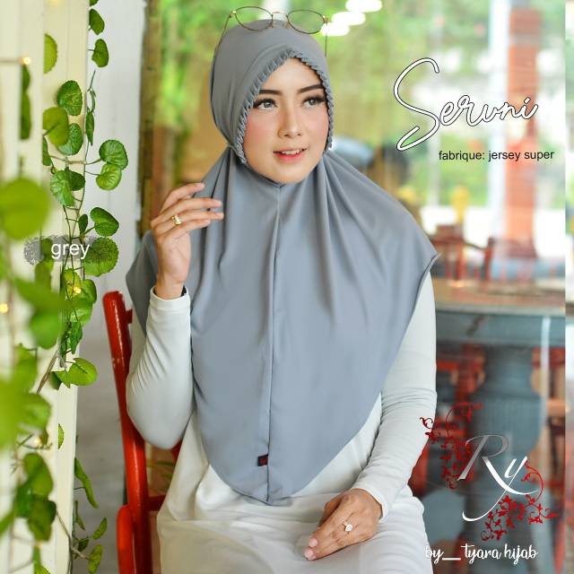 Bergo Daily Seruni Tali Belakang original Tyara Hijab