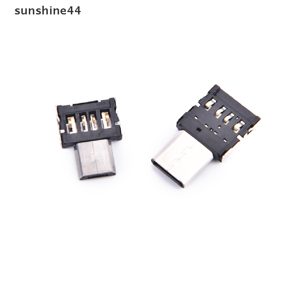 Sunshine 2 In 1 Kabel Adapter Konverter Transfer Konektor USB Tipe C OTG