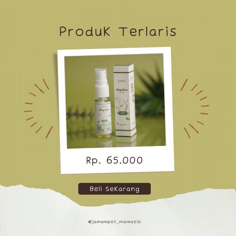 WANGI NOONA MAMA ZIO SPRAY MISS V TERLARIS 