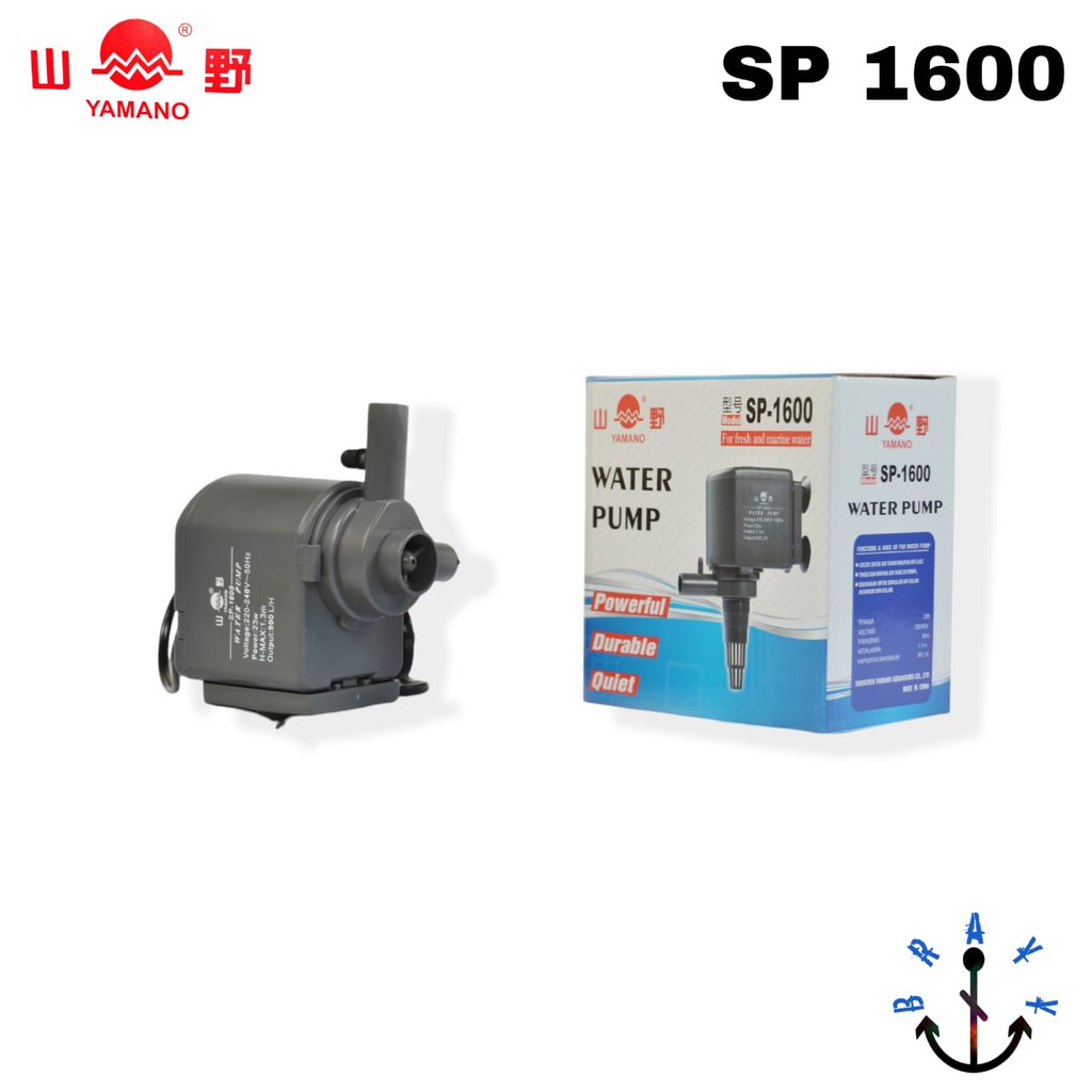 Mesin pompa filter aquarium Yamano SP 1600