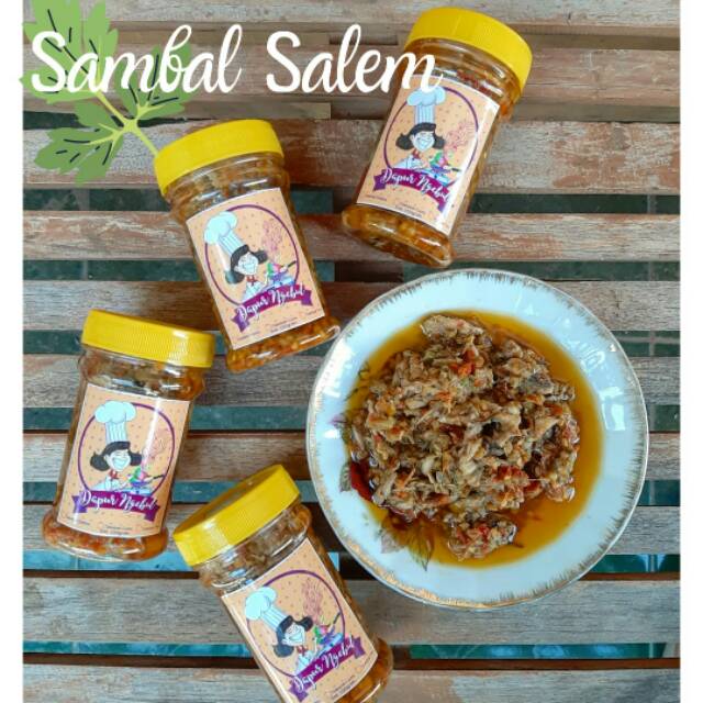 

Sambal Salem tanpa pengawet dan tanpa merica. Cocok di hidangkan dg nasi hangat. Cobalah dan rasakan
