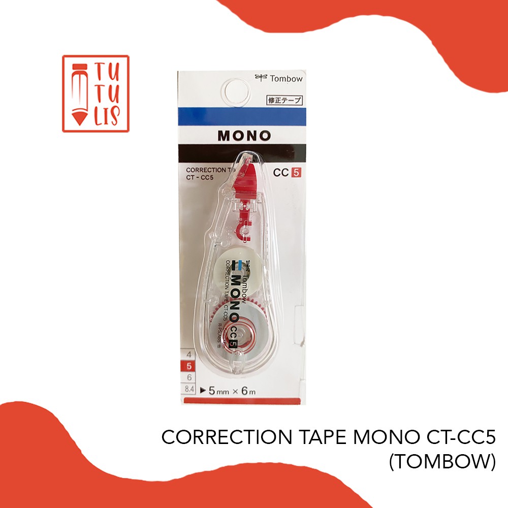 

TOMBOW CORRECTION TAPE TIP-EX (CT-CC5)
