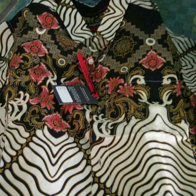 Batik Mall Kemeja Batik Slimfit Dan Batik Pria Slim Fit Mix Clothing Lengan Panjang Lb289