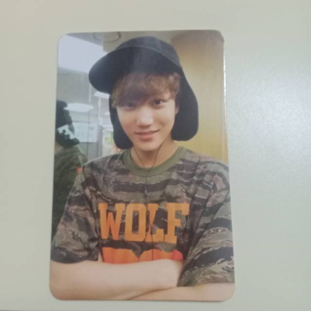 pc kai exo growl b album photocard