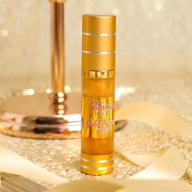 Serum Gold Lightening Vit C &amp; E Rinna Diazella