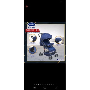 Stroller pliko sprint 379 rx
