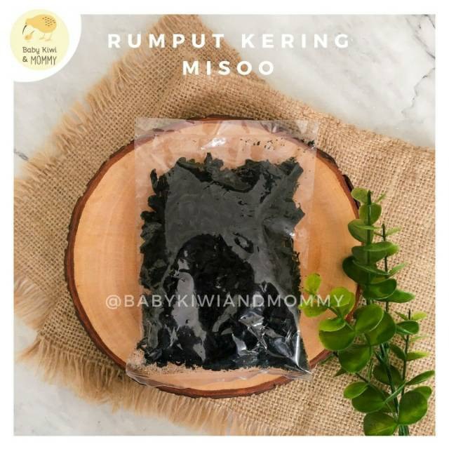 

Rumput laut kering miso soup 25gr atau dried wakame