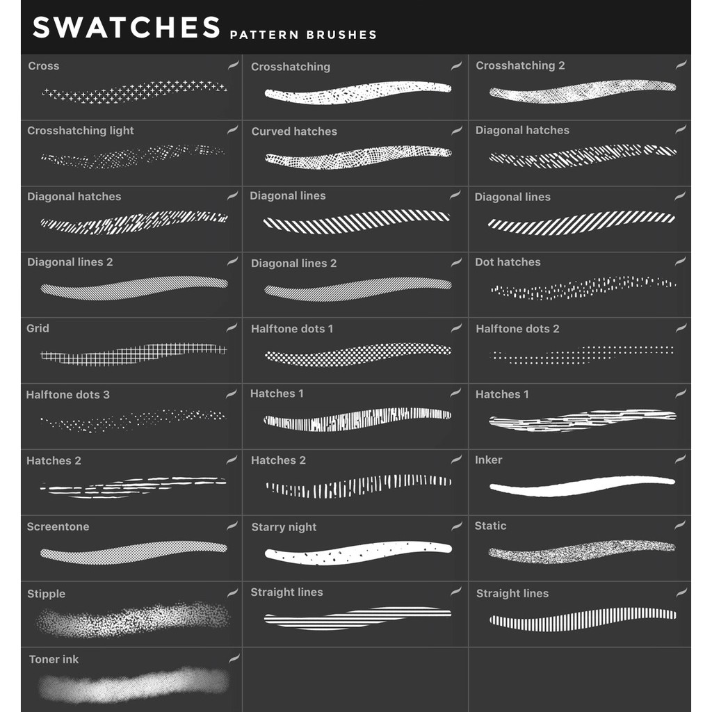 Procreate Brush - Pattern Procreate Brushes