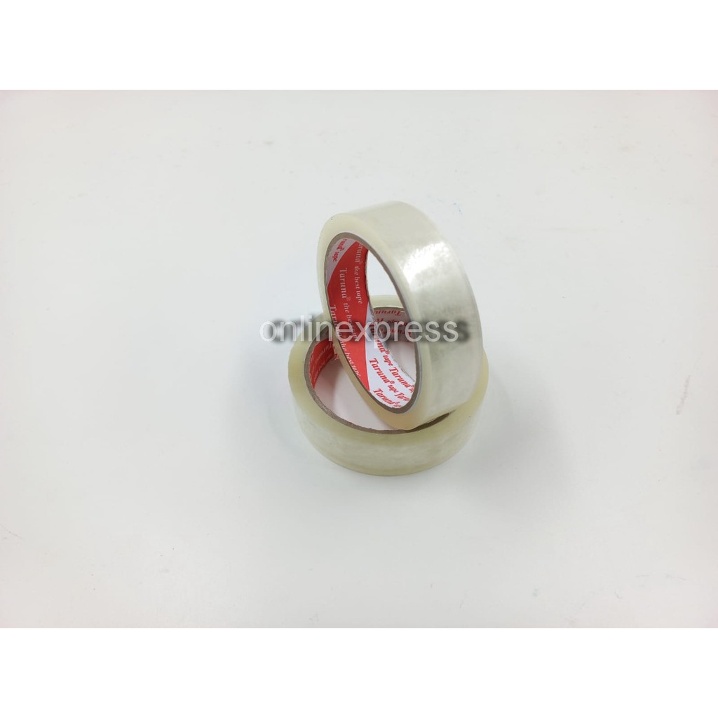 

Isolasi Bening 1 Inch 60 yard / Solatip Bening 24mm / Tape Bening