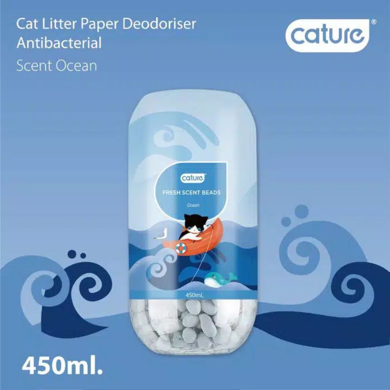 Cature Just Sprinkle On Cat Litter Odor-Kill Anti Bacterial