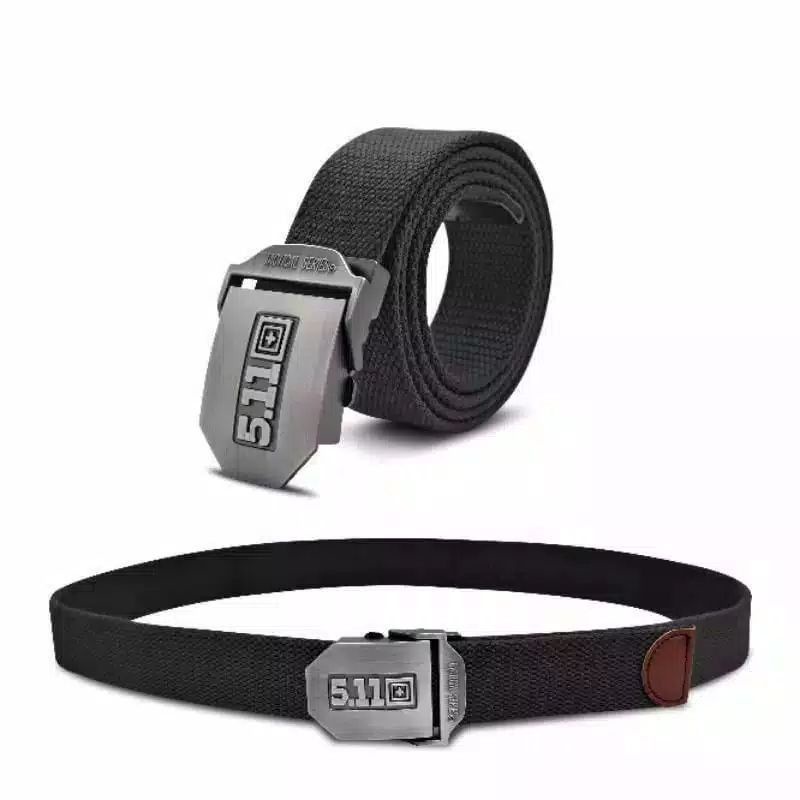 Ikat Pinggang Gesper Pria Kanvas Jepit Polos Sabuk Canvas Tactical 511 Fashion Men Belt