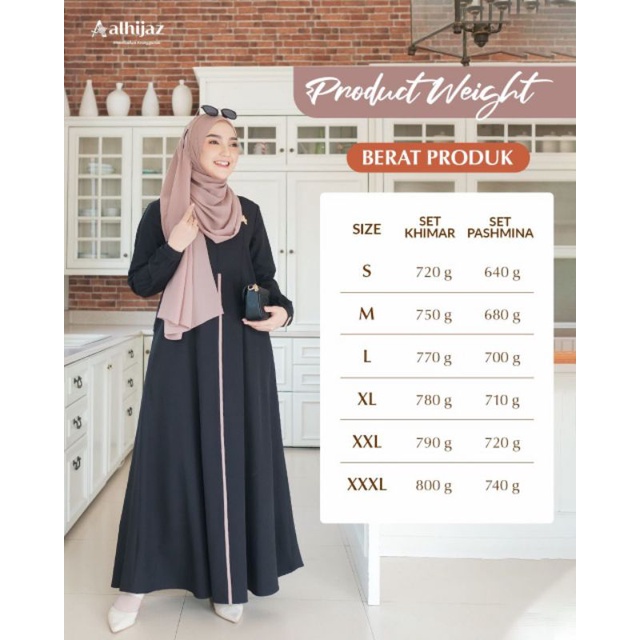 Khaira by Alhijaz set khimar