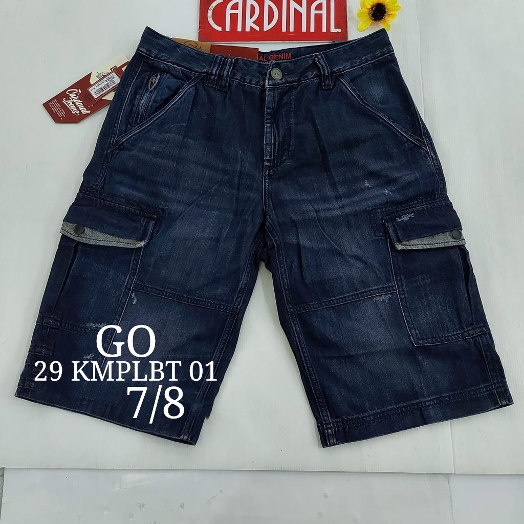 gos 29-KPL 1 CARDINAL KEMPOL CASUAL Celana Pendek Cowok Celana Kempol Fashion Pria Brand Kekinian