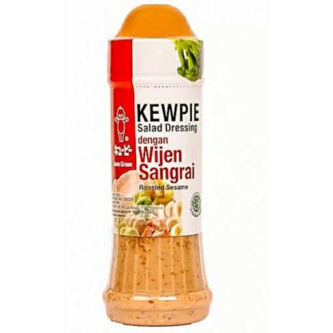 

Kewpie Salad Dressing Roasted Sesame Wijen Sangrai Kemasan Botol 200ml