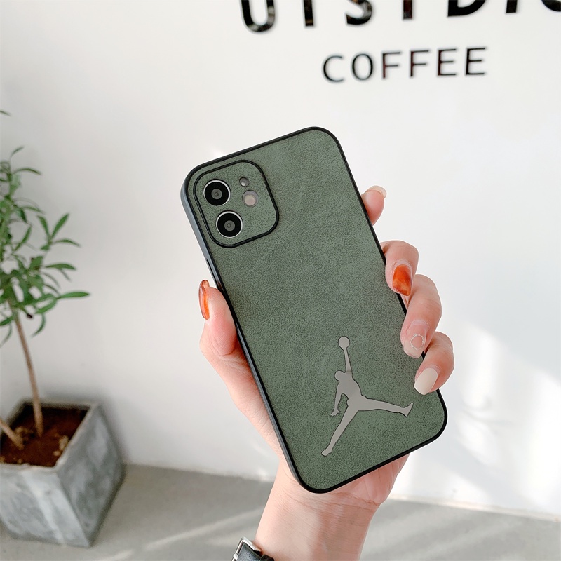 Deerskin Tide brand logo case iphone 12 pro max 12mini 11pro max Xs max XR 7/8/se2020 7plus/8plus all-inclusive anti-fall protective cover casing iphone