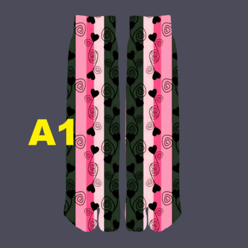 KAOSKAKI MUSLIMAH FULL PRINT NO A1