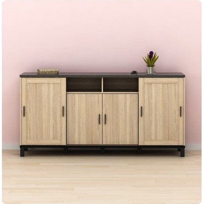 Lemari Buffet minimalis Arendal SB181 rak kabinet cabinet bufet bupet kayu multifungsi modern simple