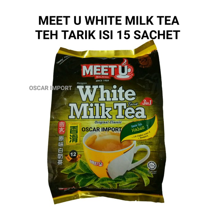

MEET U WHITE MILK TEA 12 PCS X 40G - tth1751