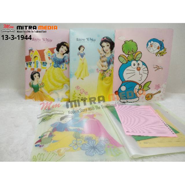 

DOCUMEN KEEPER A4-60 LEMBAR KARAKTER DORAEMON SNOW WHITE