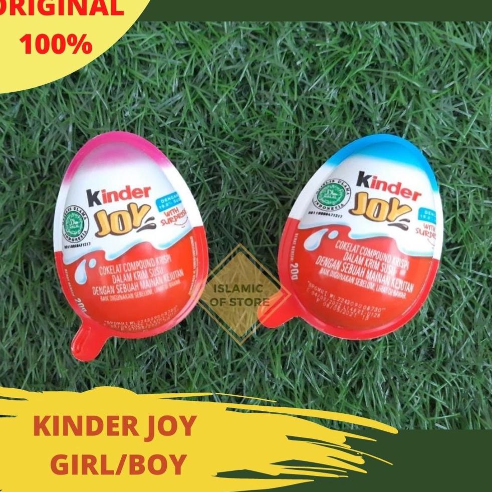 

U-UCI> ✔> KINDER JOY CHOCOLATE / COKLAT KINDERJOY BOY/ GIRL 20 GR HALAL MUI bisa cod>