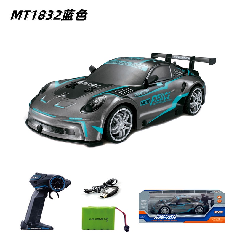 RC Drift Mobil Balap LED 2.4GHz Remote Control Drifting Racing