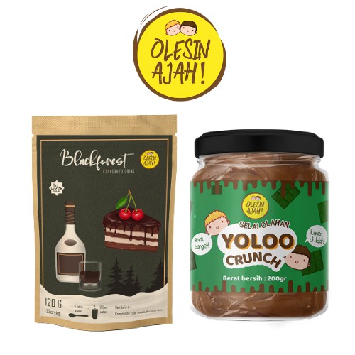 

Promo OlesinAjah Selai Yoloo 200Gr + Blackforest Premium Flavoured Drink - 120G