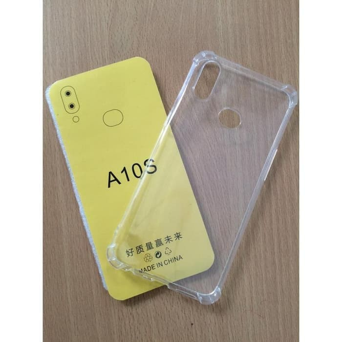 Softcase HP Anticrack Cesing Casing Kondom HP SAMSUNG A10S Silikon Bening Lentur