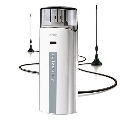 Elgato EyeTV Diversity Dual Tuner Digital TV Stick Freeview USB 2.0 Mac Antena TV Komputer Laptop