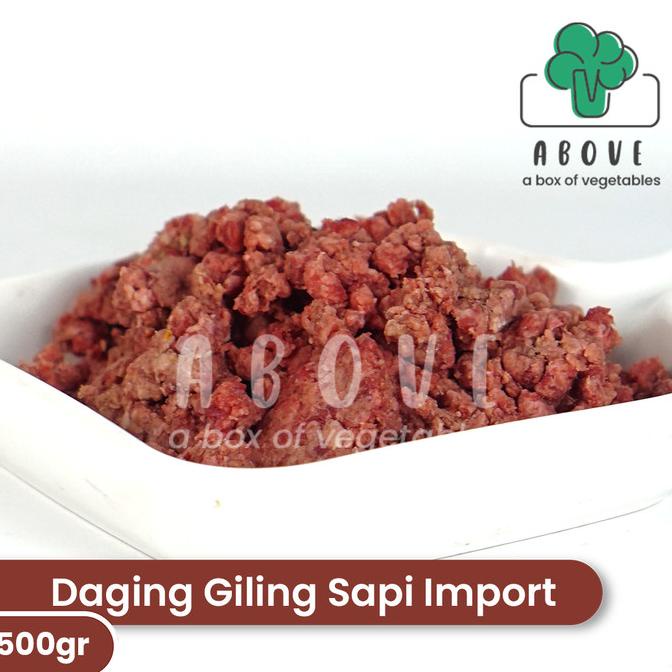 

Daging Giling Sapi Import/Minced Beef Premium Australia (500 gr)