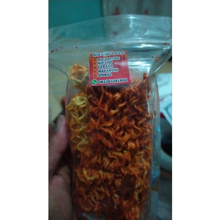 

mie kriting kemasan pouch