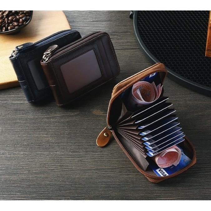 

Office & Stationery | Document Organizer | Dompet Kartu Kulit Asli Card Wallet Tp 8291 | Best Seller