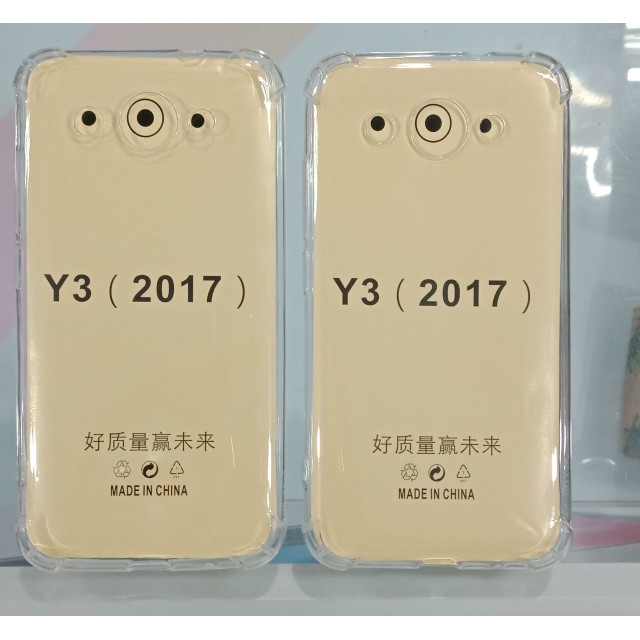 ANTI CRACK SHOCK SOFT CASE COVER HUAWEI Y3 2017