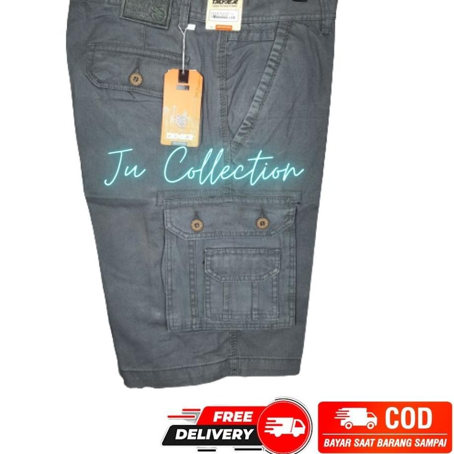 Import Premium LVL❄ 204 Celana Pendek Cargo Distro Jumbo Pria Celana Pendek Gunung Pria Army Merk Di