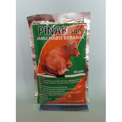 PINAK sapi meningkatkan birahi, kesuburan, pemulihan habis beranak