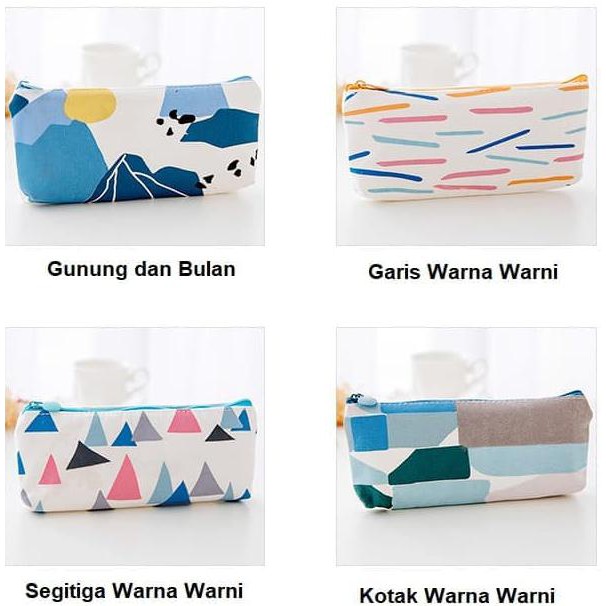 

Tp002 Tempat Pensil Lucu Lanscape Forest And Moon - Kotakwarnawarni